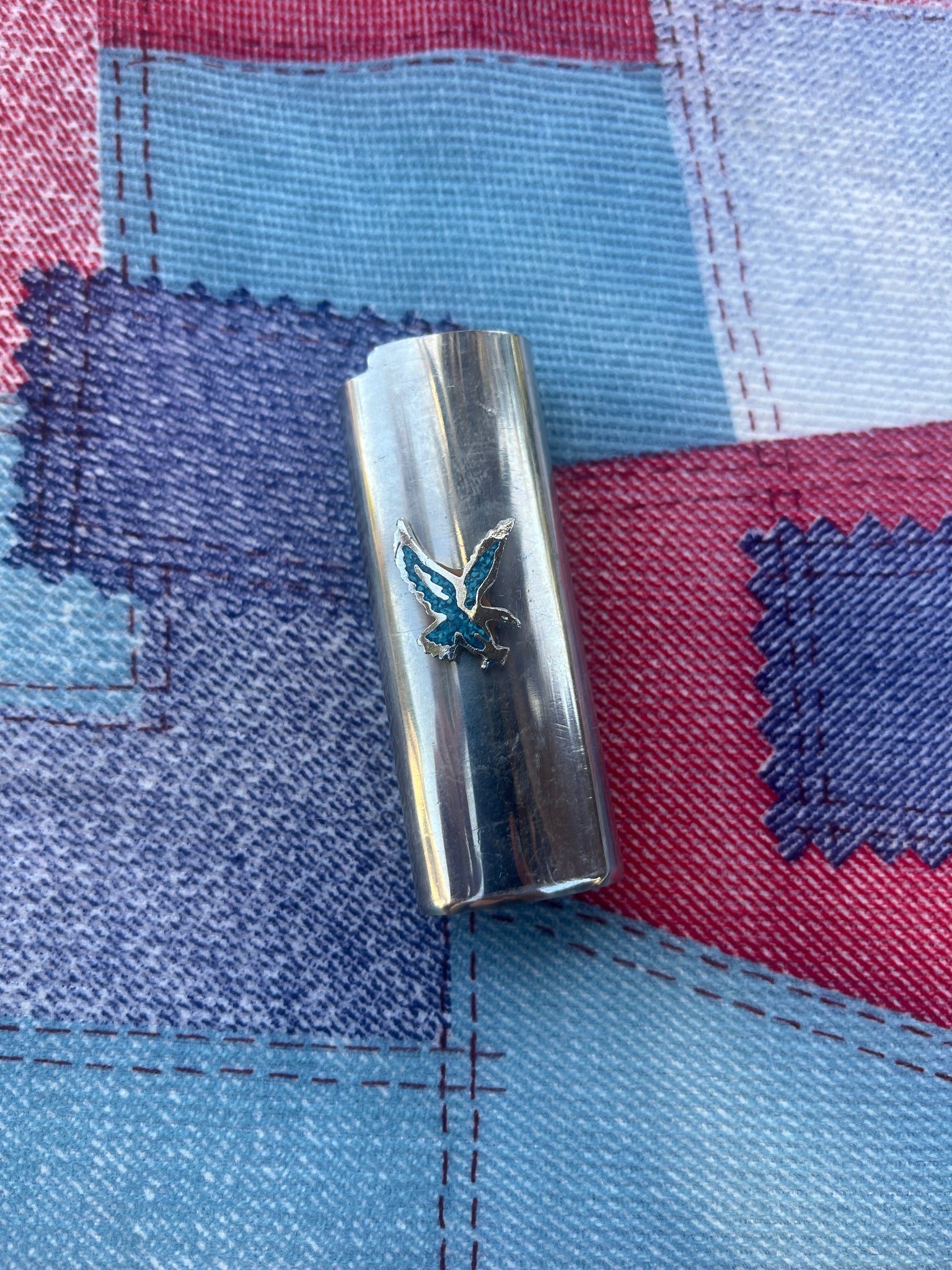 1970s Genuine Turquoise Lighter Case – ShopBullseye