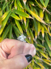 Load image into Gallery viewer, Navajo Solid Silver Rabbit Ring
