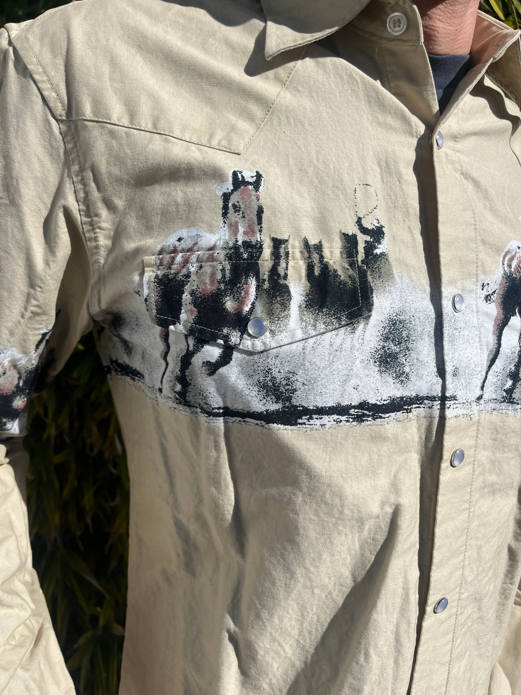 Horse Pack Buttondown  Shirt
