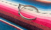 Load image into Gallery viewer, Vintage Zuni Rainbow Man Kachina Dancer Cuff Bracelet
