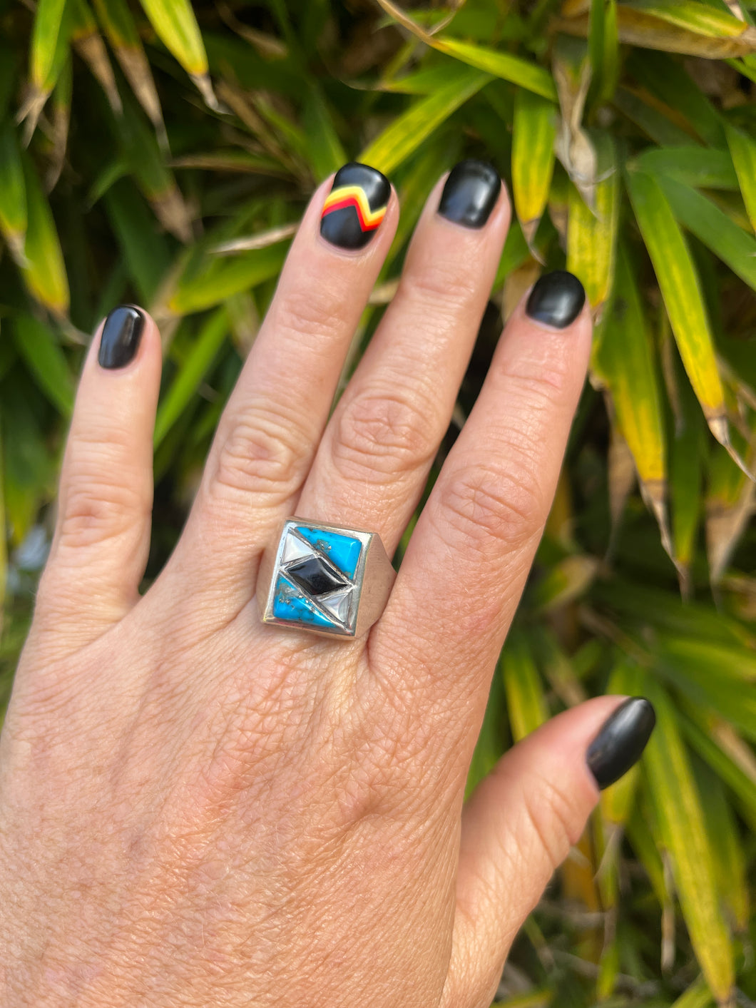 Square Inlay Ring