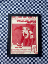 Load image into Gallery viewer, Vintage 1965 Hush Hush Sweet Caroline Framed Song Sheet
