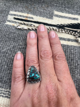 Load image into Gallery viewer, Triangle Turquoise Ring
